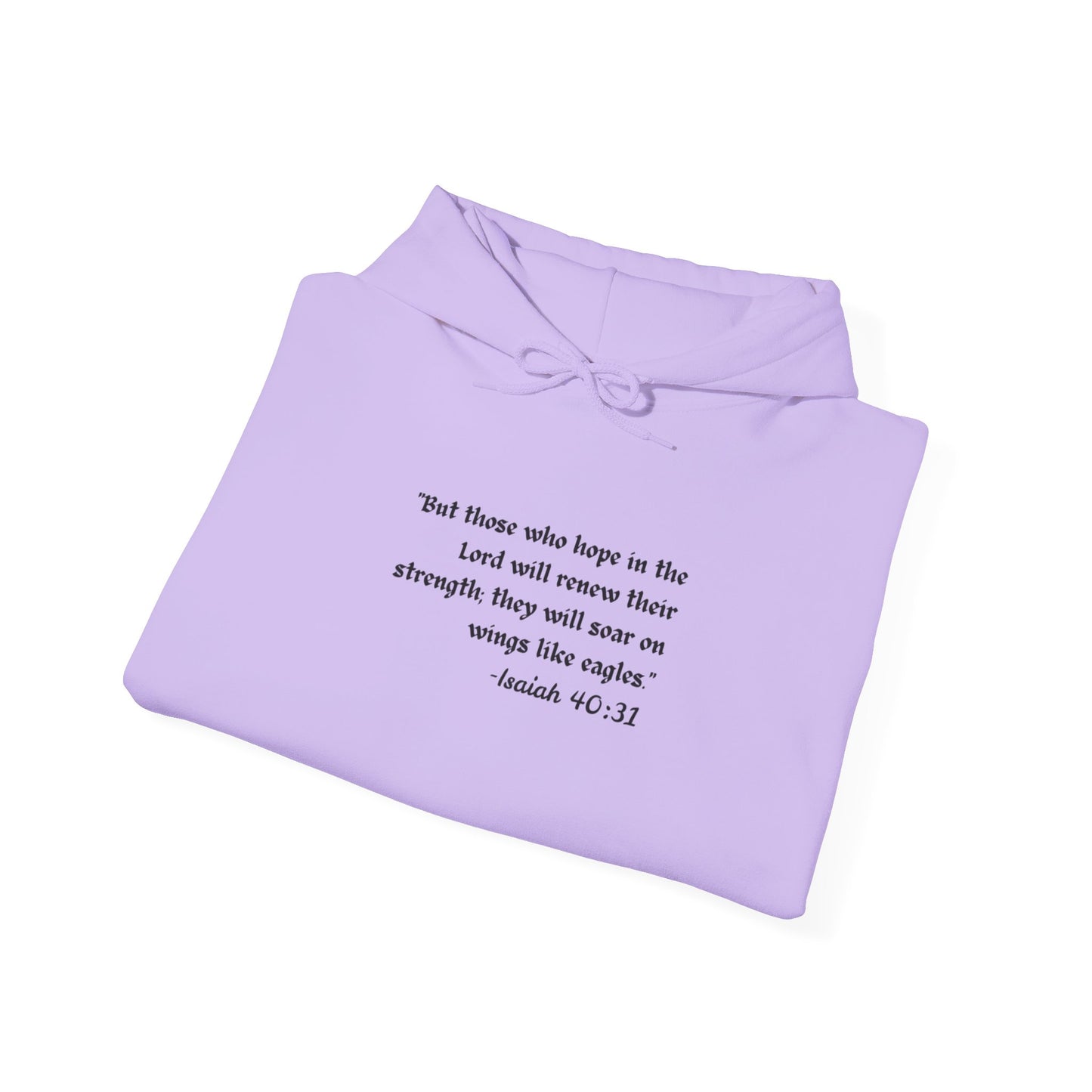 Inspirational Hoodie – Isaiah 40:31 | Faith & Strength Christian Hoodie - Comfi Club