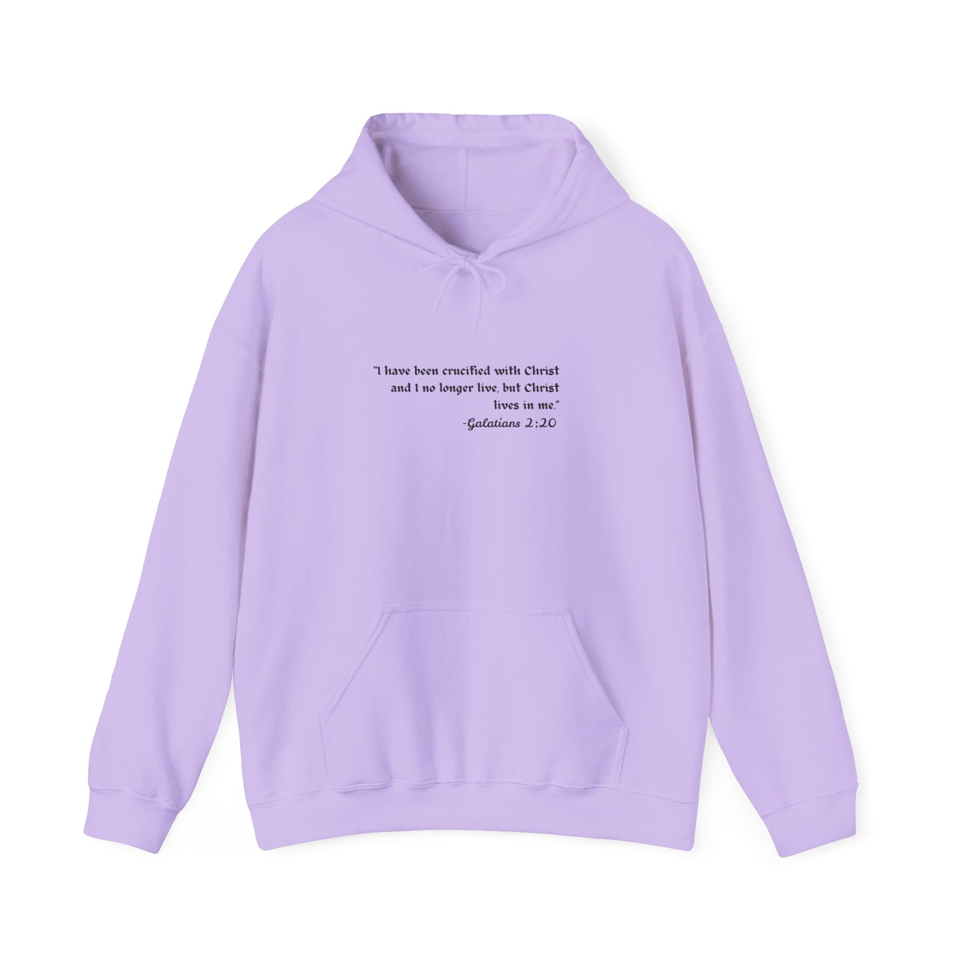 Inspirational Hoodie – Faith in Every Thread Galatians 2:20 - Comfi Club