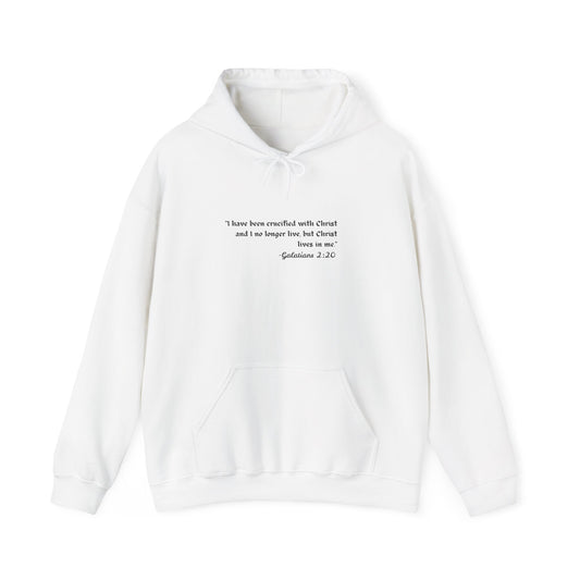 Inspirational Hoodie – Faith in Every Thread Galatians 2:20 - Comfi Club